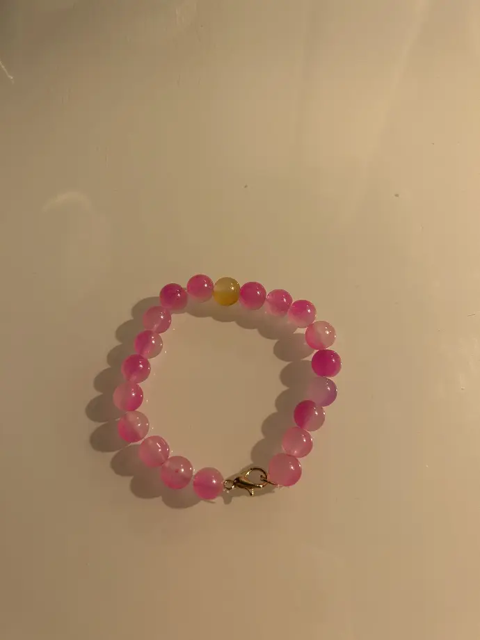 pink wednesday bracelet